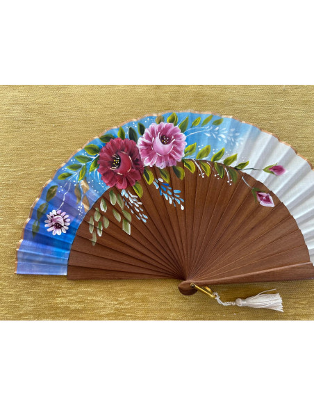 Abanico flores