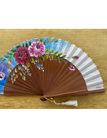 Abanico flores
