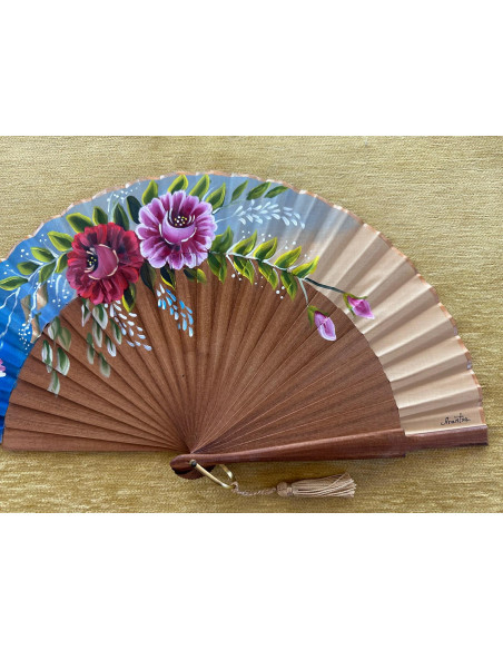 Abanico flores