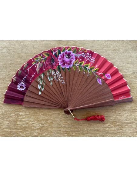 Abanico flores