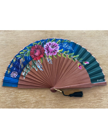 Abanico flores