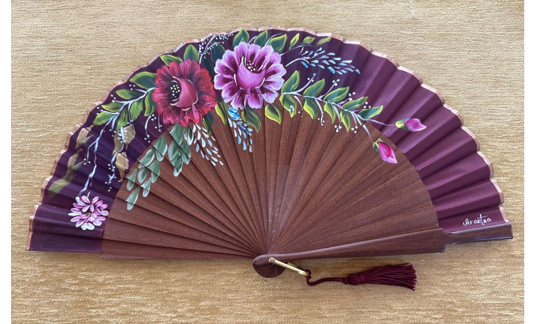 Abanico flores