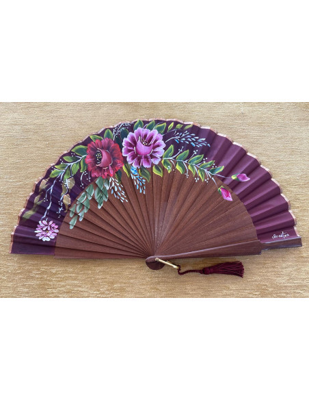 Abanico flores