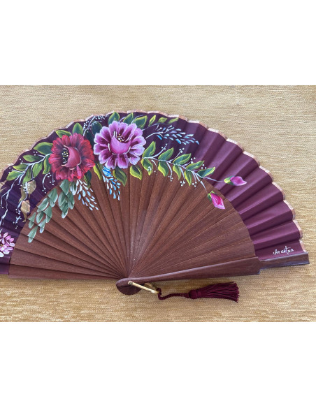 Abanico flores