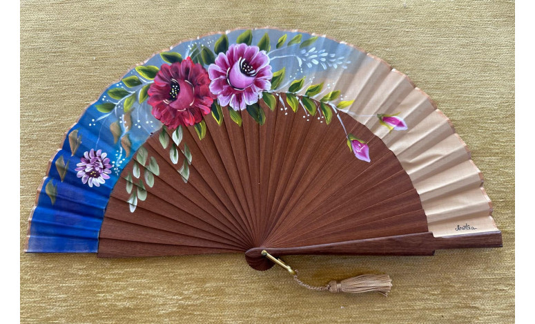 Abanico flores