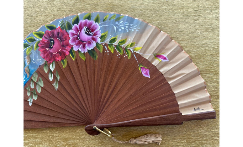 Abanico flores