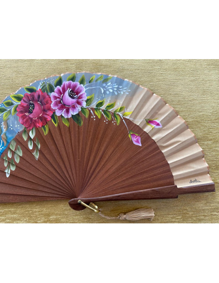 Abanico flores