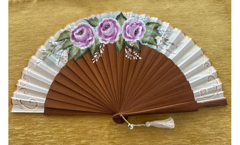 Abanico flores