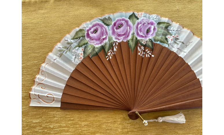 Abanico flores