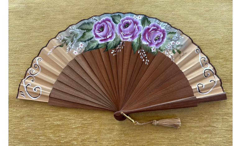 Abanico flores
