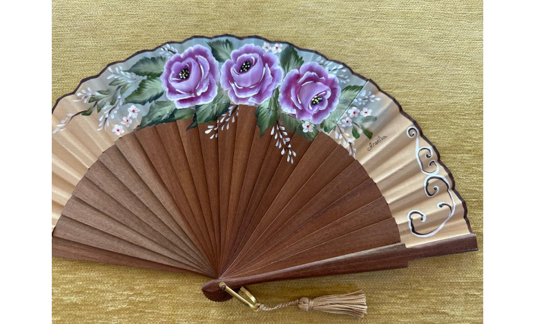 Abanico flores