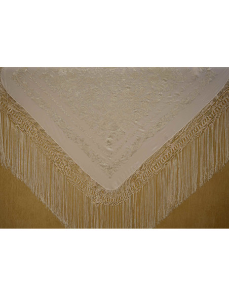 Mantón mano seda 140cm