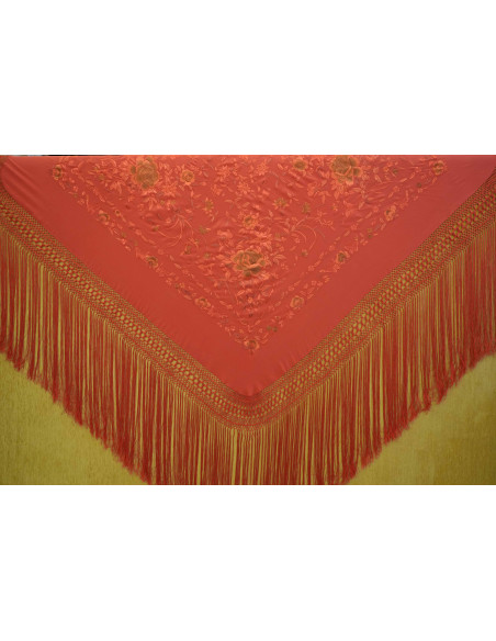 Mantón mano seda 140cm