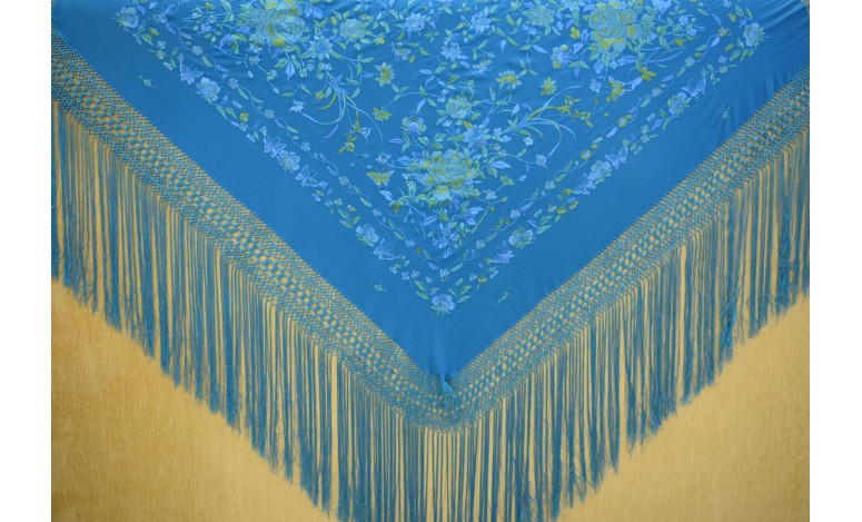 Mantón mano seda 140cm