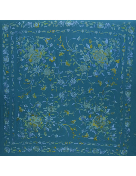 Mantón mano seda 140cm