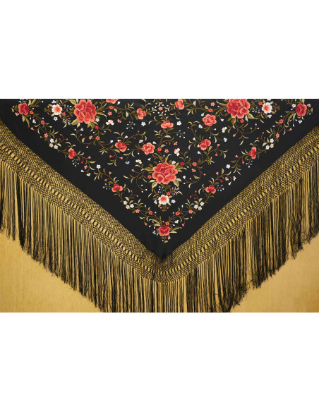 Mantón mano seda 140cm