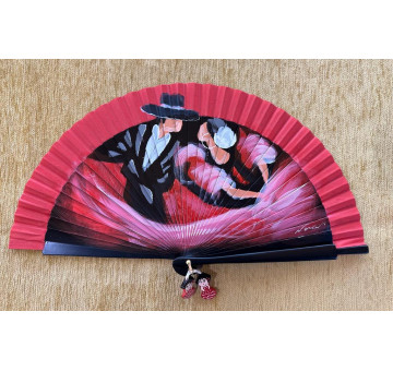 Abanico flamenco
