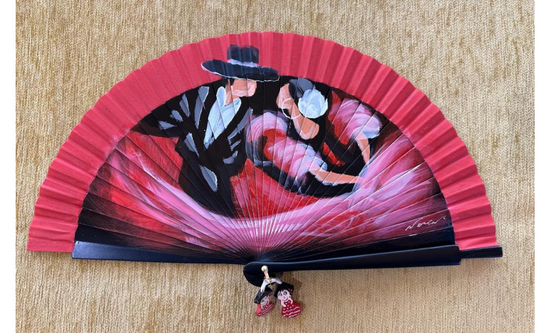 Abanico flamenco
