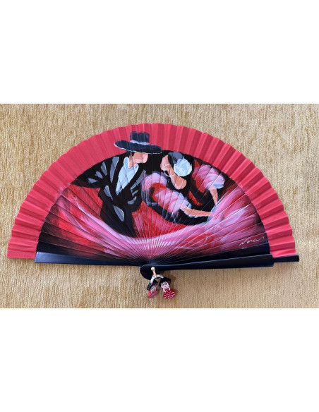 Abanico flamenco