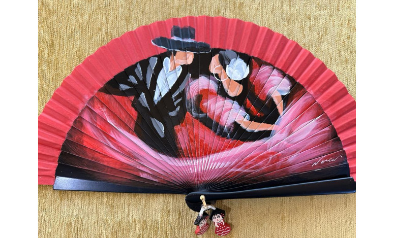 Abanico flamenco