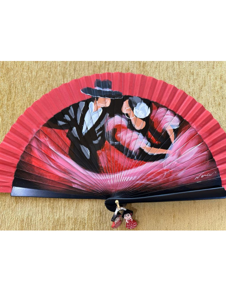 Abanico flamenco