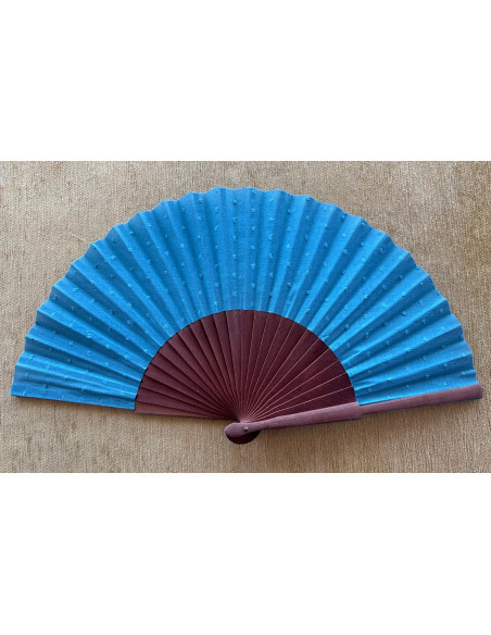 Abanico plumeti azul