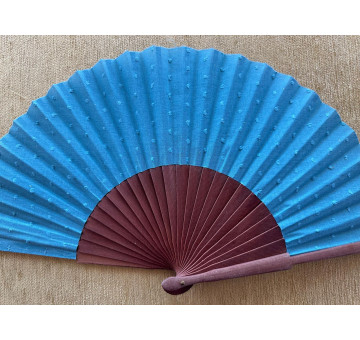 Abanico plumeti azul 2