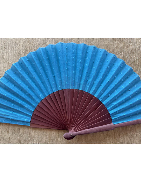 Abanico plumeti azul