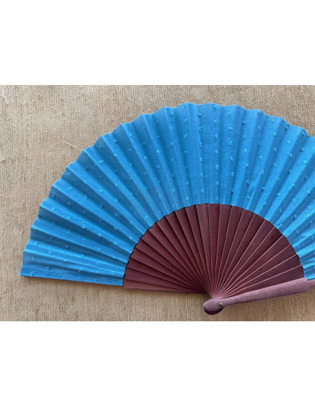 Abanico plumeti azul