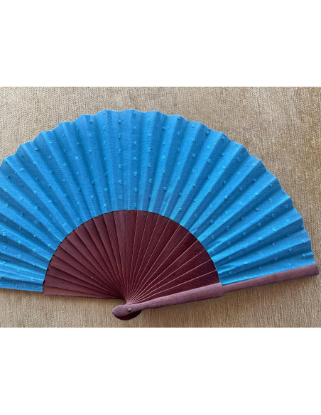 Abanico plumeti azul