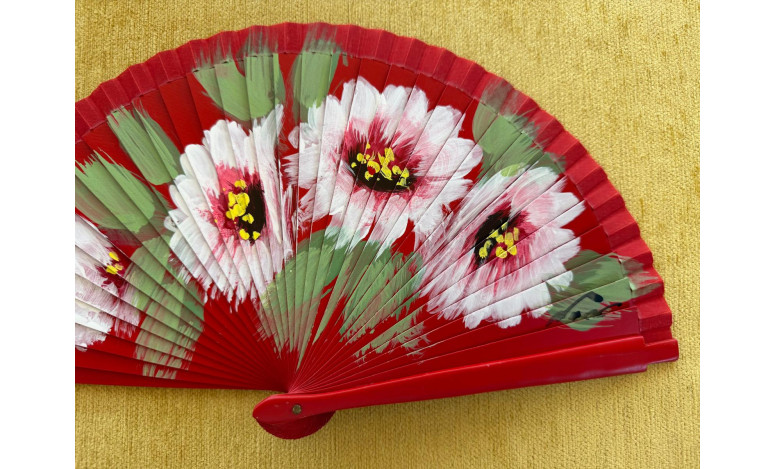 Abanico flores