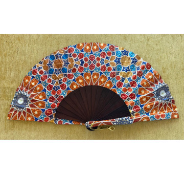 Abanico batik arabesco 2
