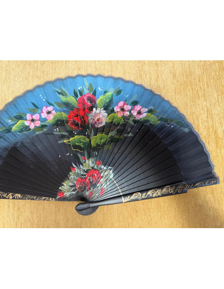 Abanico flores