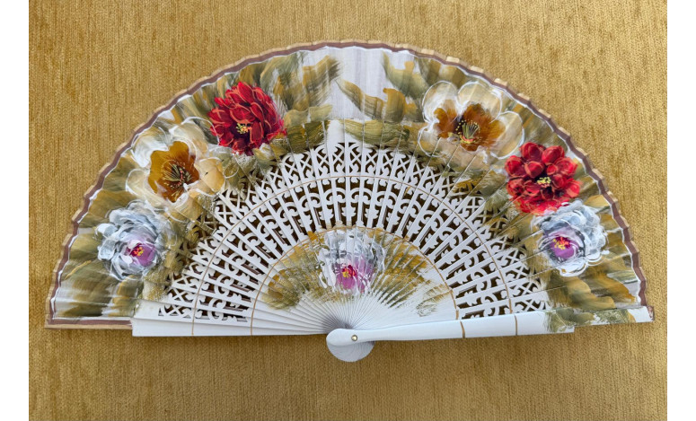 Abanico flores