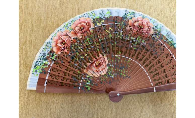 Abanico flores