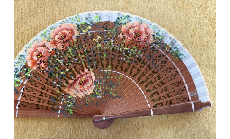 Abanico flores