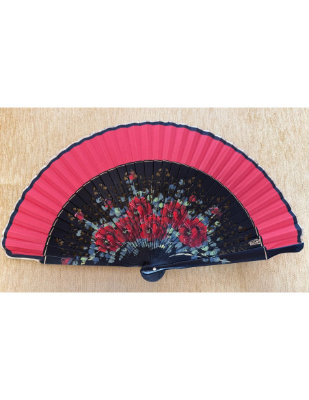 Abanico rosas