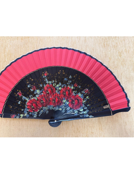 Abanico rosas