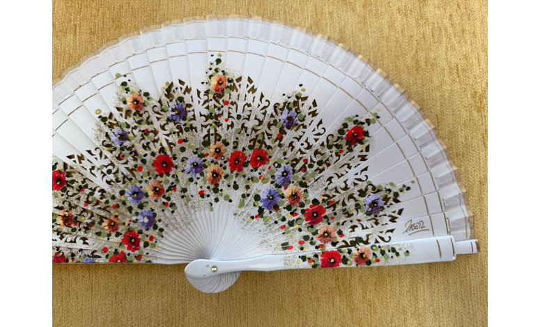 Abanico flores