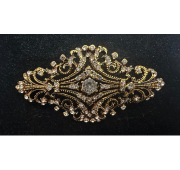 Broche mantilla rodio 2