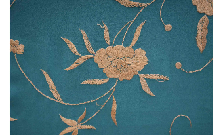 Mantón mano seda 110cm