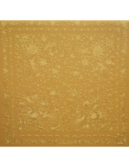 Mantón mano seda 140cm