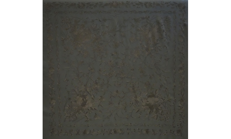 Mantón mano seda 140cm
