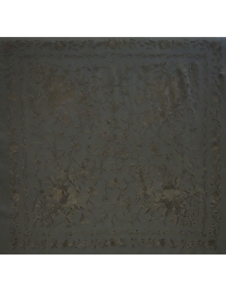 Mantón mano seda 140cm