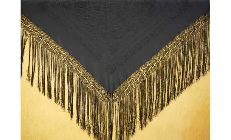 Mantón mano seda 140cm