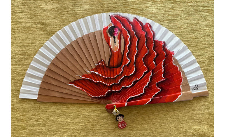Abanico flamenca