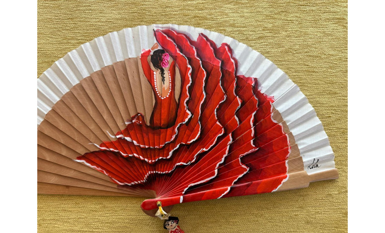 Abanico flamenca