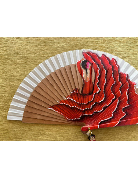 Abanico flamenca