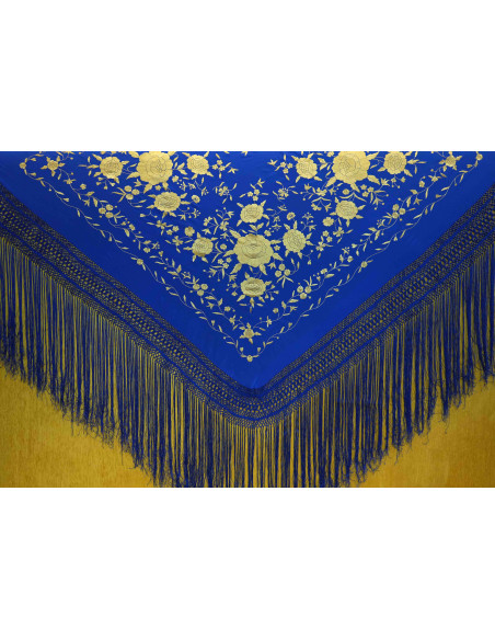 Mantón mano seda 140cm