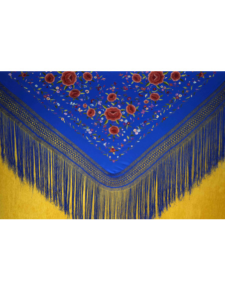 Mantón mano seda 140cm